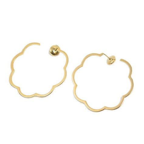 chanel camelia ring|chanel camellia hoop earrings.